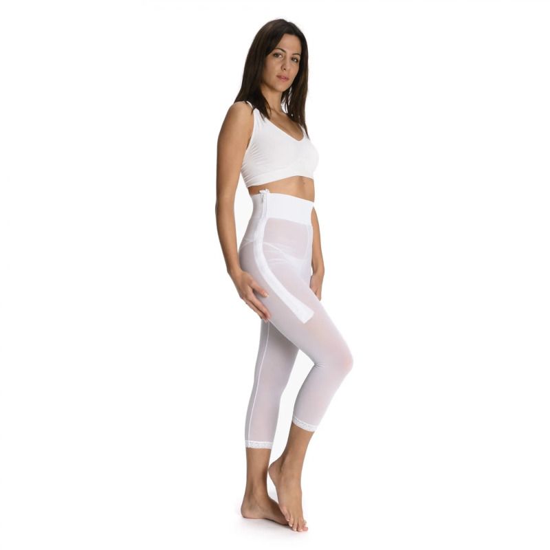 Scudotex Guaina Post-Liposuzione Pinocchietto 140 Denari Cod. 570 Bianco Misura 5 (XL)-2