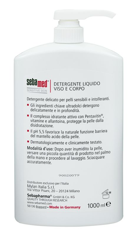 SebaMed Liquido per pelli sensibili 1000ml-3