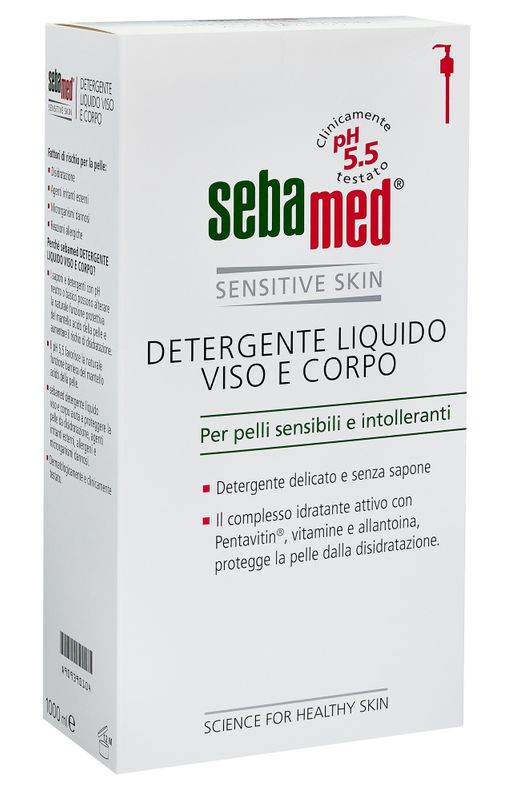 SebaMed Liquido per pelli sensibili 1000ml-4