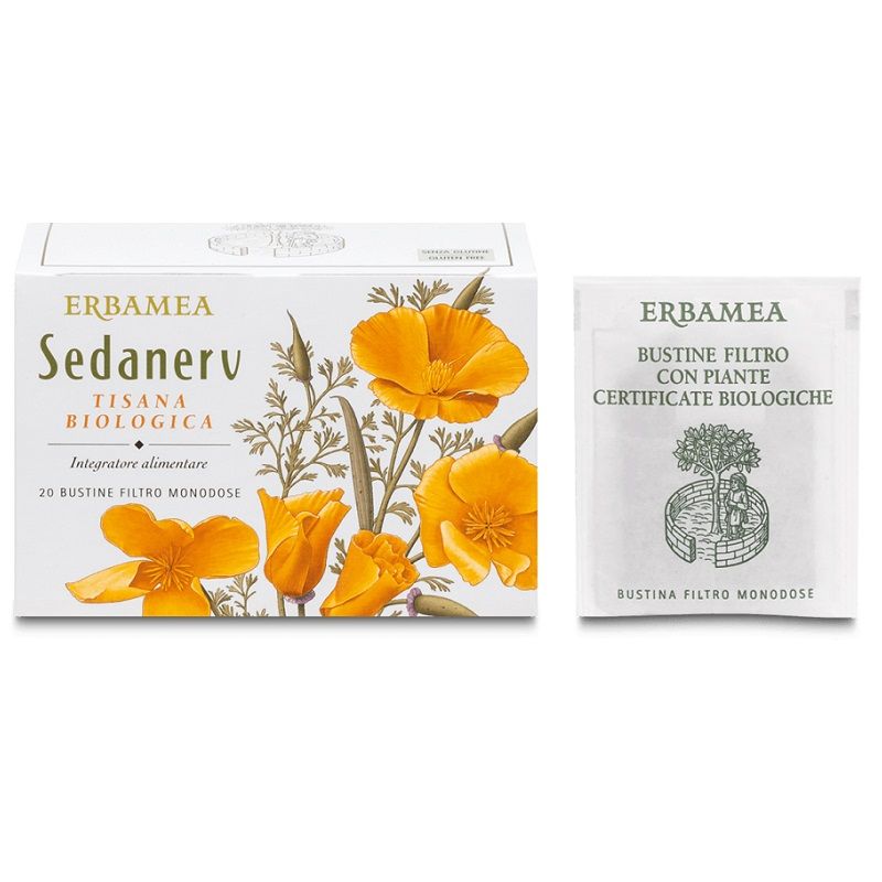 Erbamea Sedanerv Tisana integratore alimentare 20 bustine filtro-1
