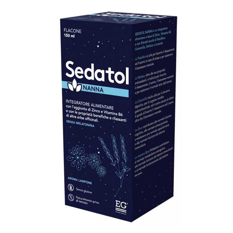 Sedatol Nanna per il rilassamento 150ml aroma lampone-1