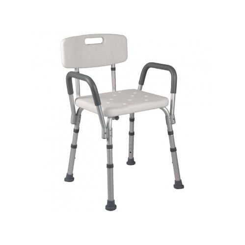 Sedile Da Doccia Con Schienale E Braccioli Estraibili BA44-1