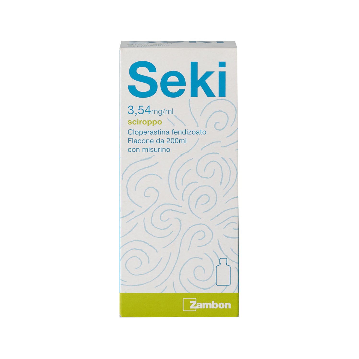 Seki Sciroppo sedativo per la tosse secca 3,54mg/ml da 200ml con misurino-2