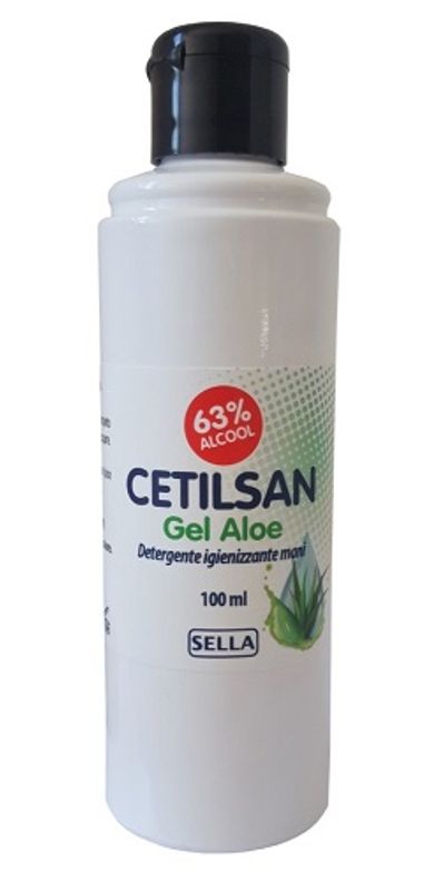 Sella Cetilsan Gel aloe detergente igienizzante mani 100ml-1