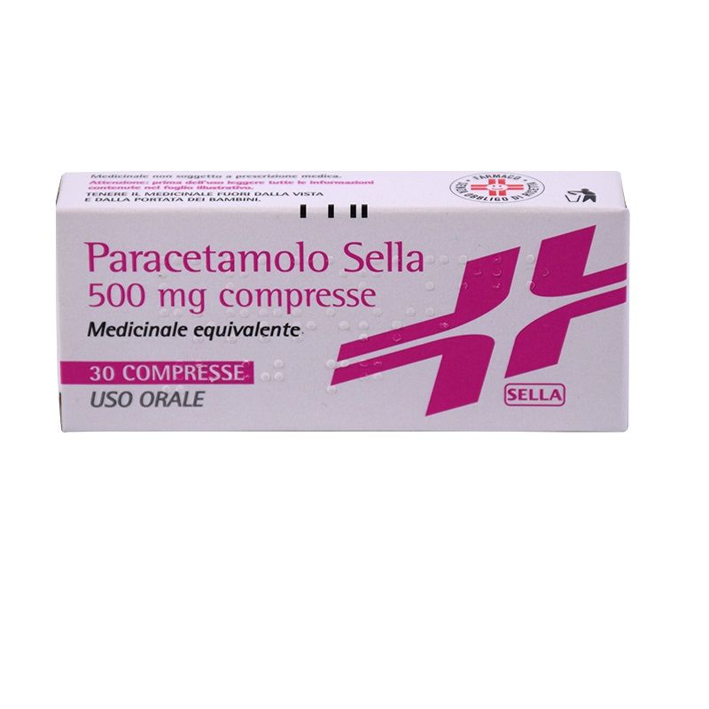 Sella Paracetamolo 500mg 30 compresse-1