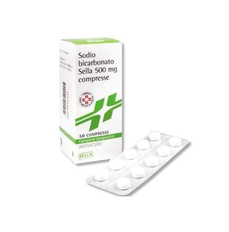 Sella Sodio Bicarbonato 50 compresse da 500mg-1