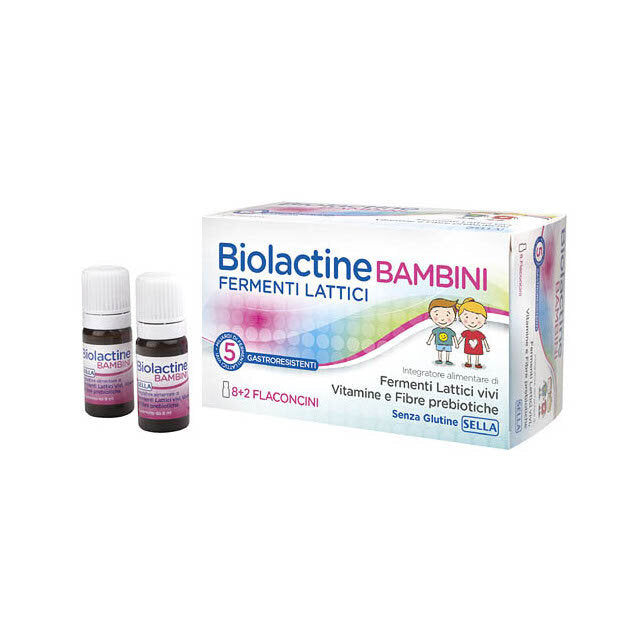 Sella Biolactine fermenti lattici per Bambini in flaconcini 10x8ml-2