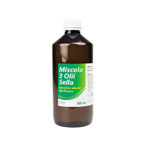 Sella Miscela 3 Olii lassativo oleoso lubrificante 500ml-2
