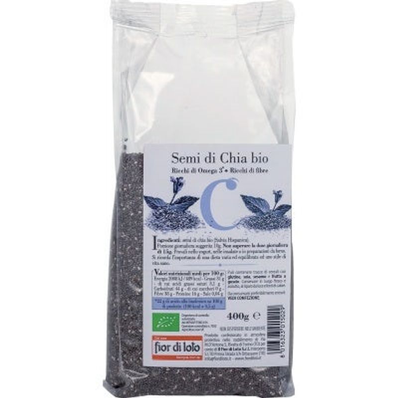 Fiori Di Loto Semi Di Chia Bio 400g-1