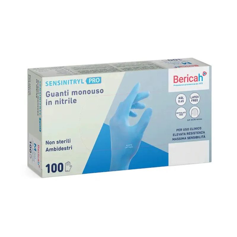 Sensinitryl Pro Guanti Nitrile Taglia M 100 Pezzi-1