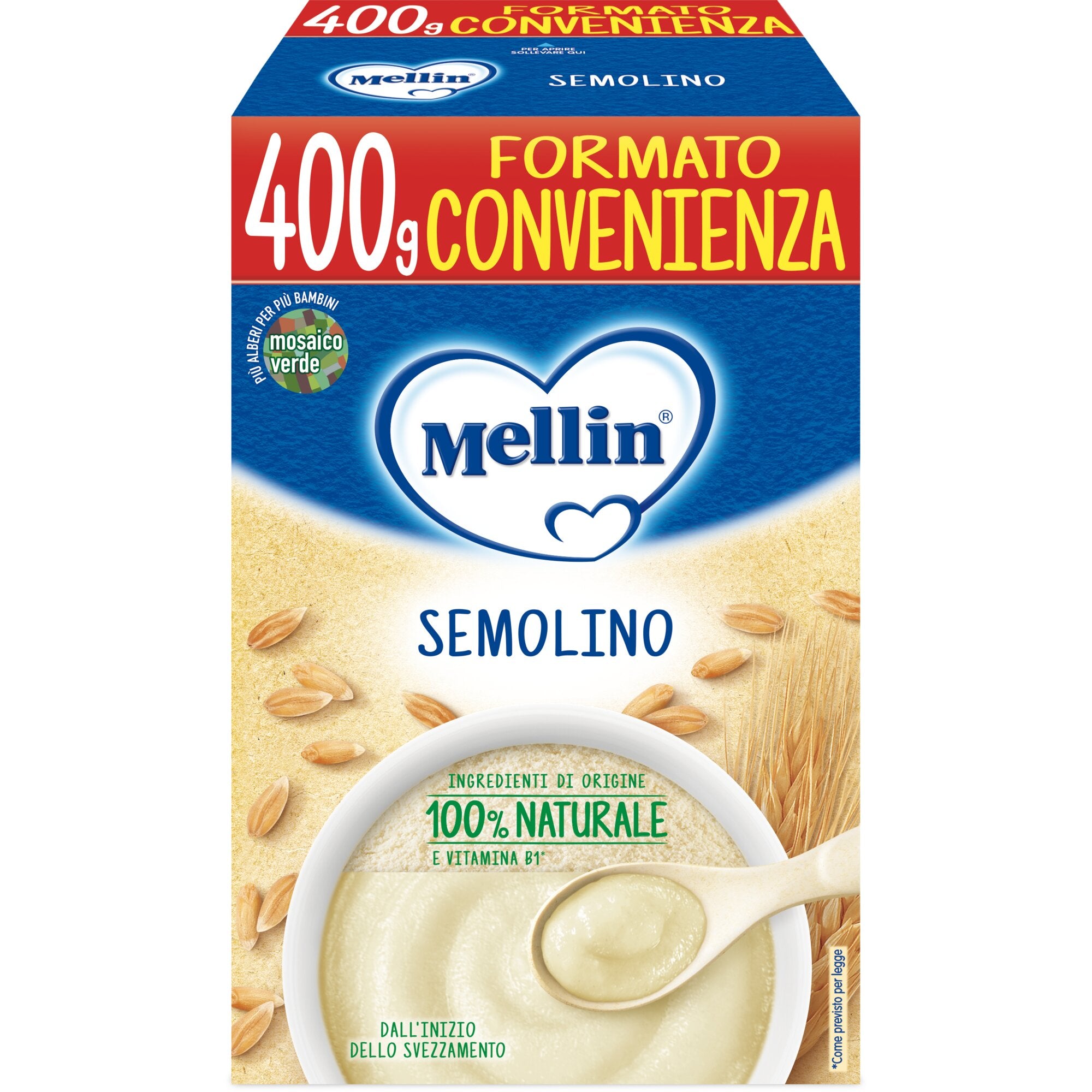Mellin Crema Semolino 400g 4Mesi+-2