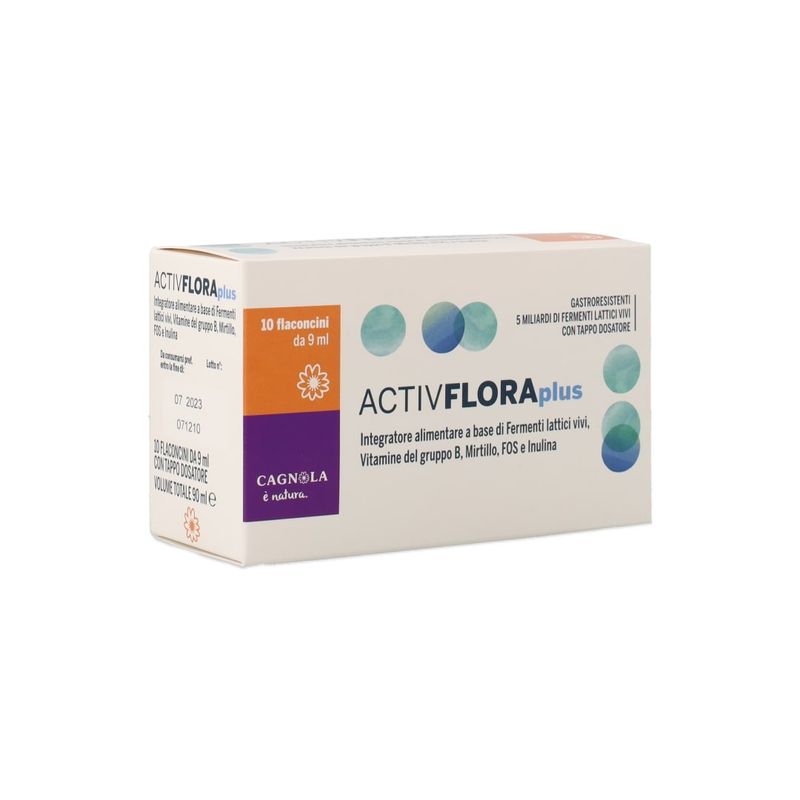 Activ Flora Plus 10 Flaconcini Da 9ml-1