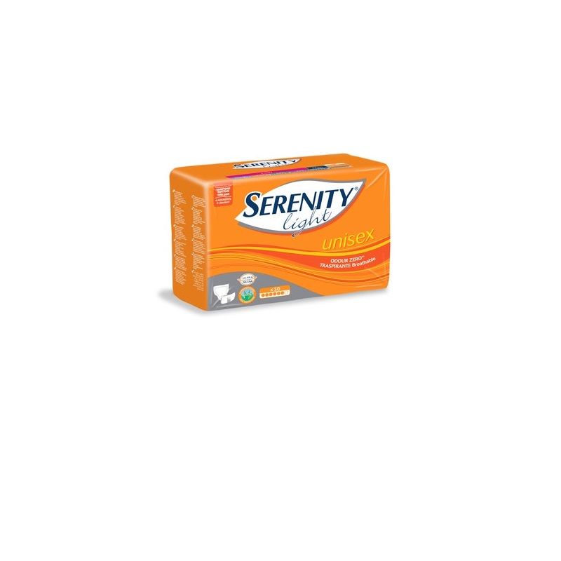 Serenity Light Unisex pannolone per incontinenza 30 pezzi-1