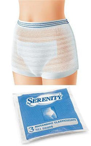 Serenity Mutandina a Rete taglia XXL 3 pezzi-1