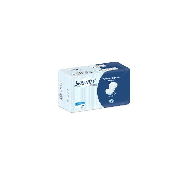 Serenity Classic Pannolone Sagomato Plus 30 Pezzi-1