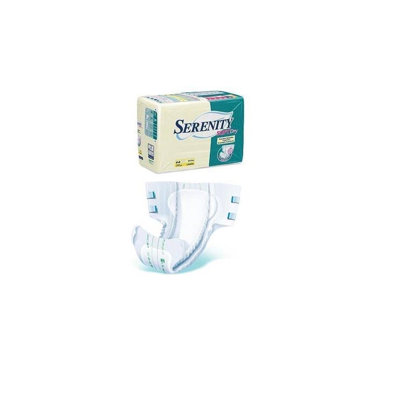 Serenity Softdry Pannolone Incontinenza Medio 30 Pezzi-1