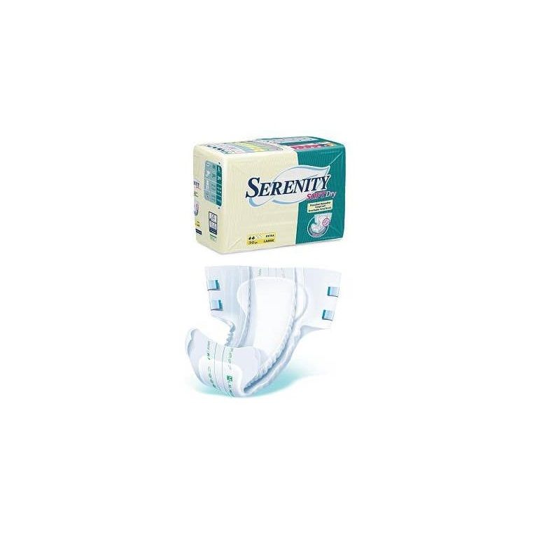 Serenity Softdry Super Pannolone Incontinenza Large 30 Pezzi-1