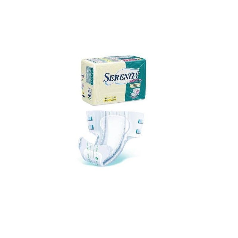 Serenity Softdry Pannolone Incontinenza Super Taglia Medium 30 Pezzi-1