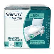 Serenity Soft Dry Sensitive Traversa Assorbente Super 80x180 15 Pezzi-1