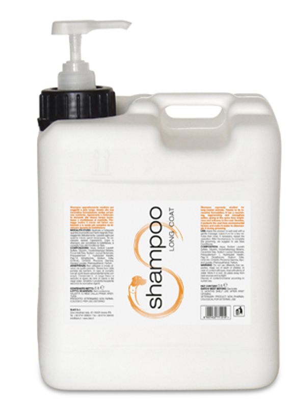 Shampoo Long Coat Per Cani/Gatti 5 Litri-1