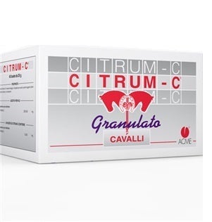 Citrum C Granulato Con Vitamina C  Per Equini 40 Buste 25g-1