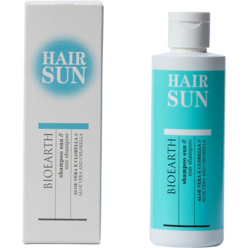 Bioearth Hair Sun Shampoo Post Sole Aloe Vera/Clorella 200ml-2