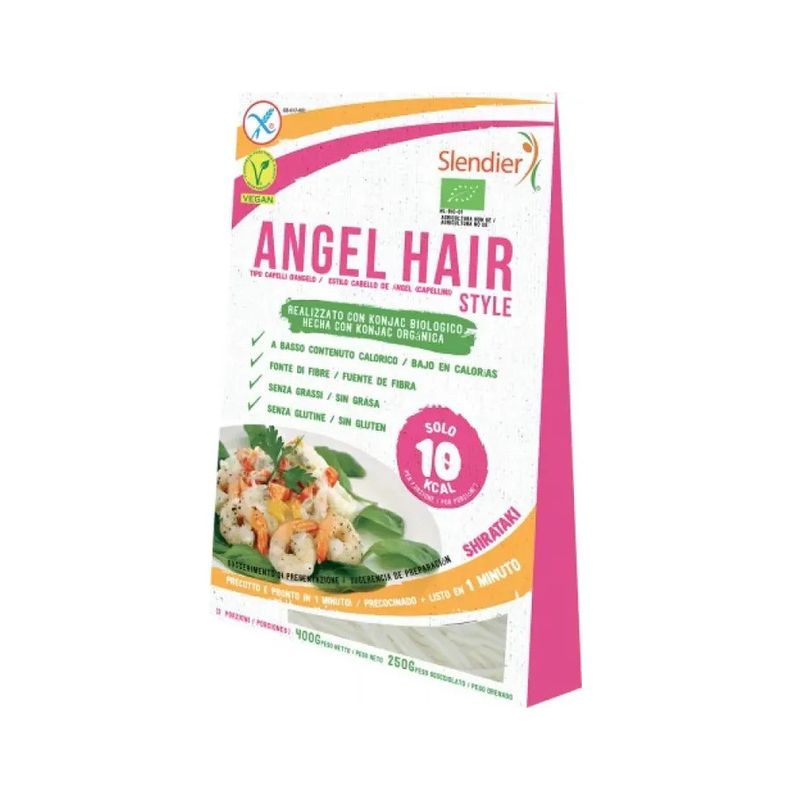 Slendier Shirataki Capelli D'Angelo Bio 250g-1