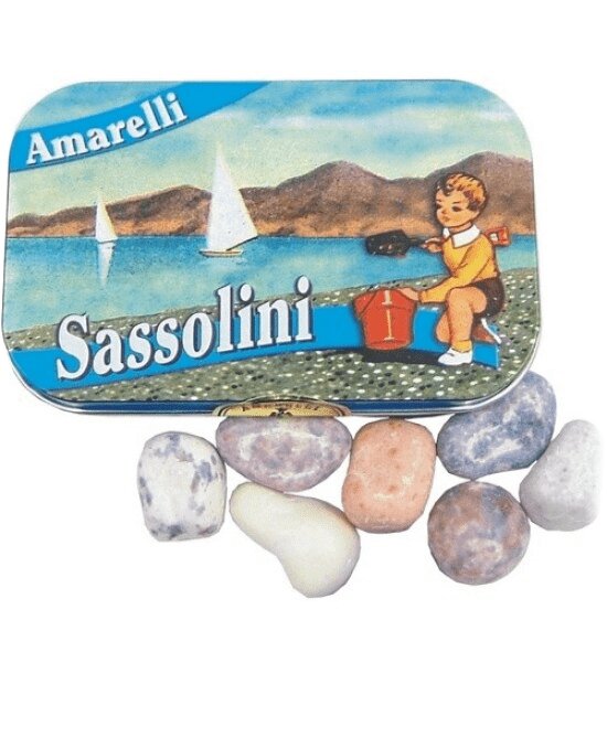 Amarelli Sassolini Confetti di liquirizia all'anice 40g-2