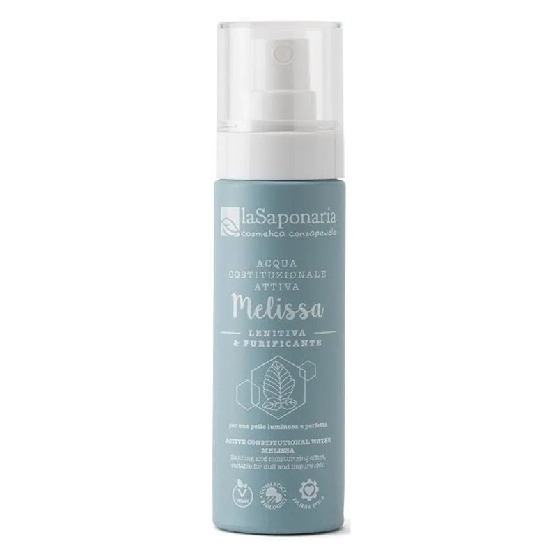 La Saponaria Acqua Costituzionale Attiva Melissa lenitiva e purificante 50ml-1
