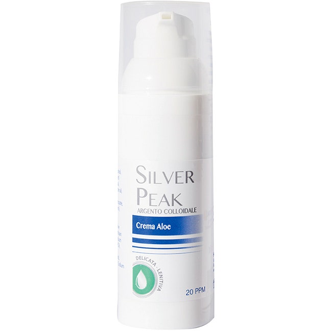Silver Peak Crema Aloe Argento Colloidale 50ml-1