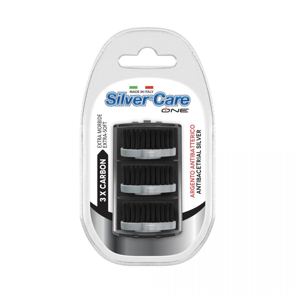 Silvercare One Carbon Ricariche 3 Pezzi-1