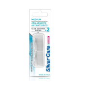 Silver Care testina di ricambio per spazzolino medium 2 pezzi-1