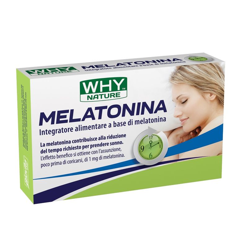 WhyNature Melatonina integratore alimentare 80 compresse-1