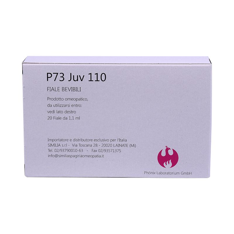 Similia P73C JUV110 medicinale omeopatico 20 fiale bevibili-1