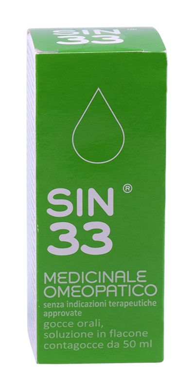 Sin 33 medicinale omeopatico gocce orali 50ml-1