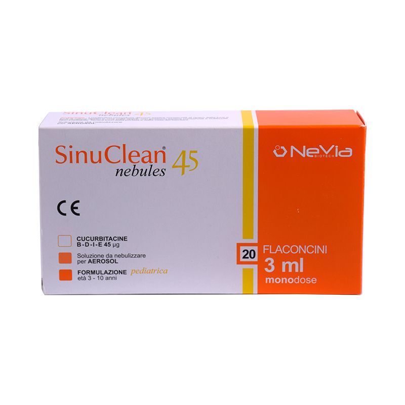 Sinuclean Nebules 45 soluzione nasale non sterile 20 flaconi-1