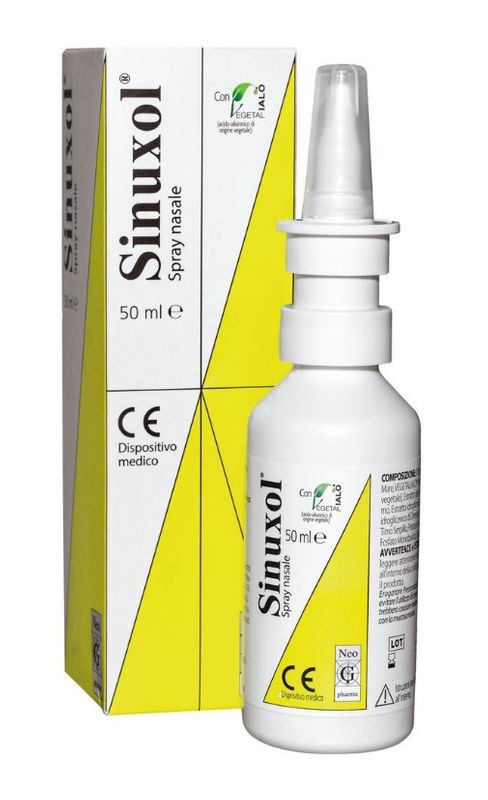 Sinuxol Spray Nasale per il trattamento dei sintomi di raffreddore e sinusite 50ml-1