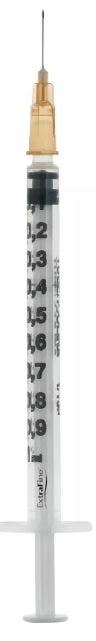 Siringa Insulina Extrafine 1ml Gauge 26 0,45x12mm 1 Pezzo-1