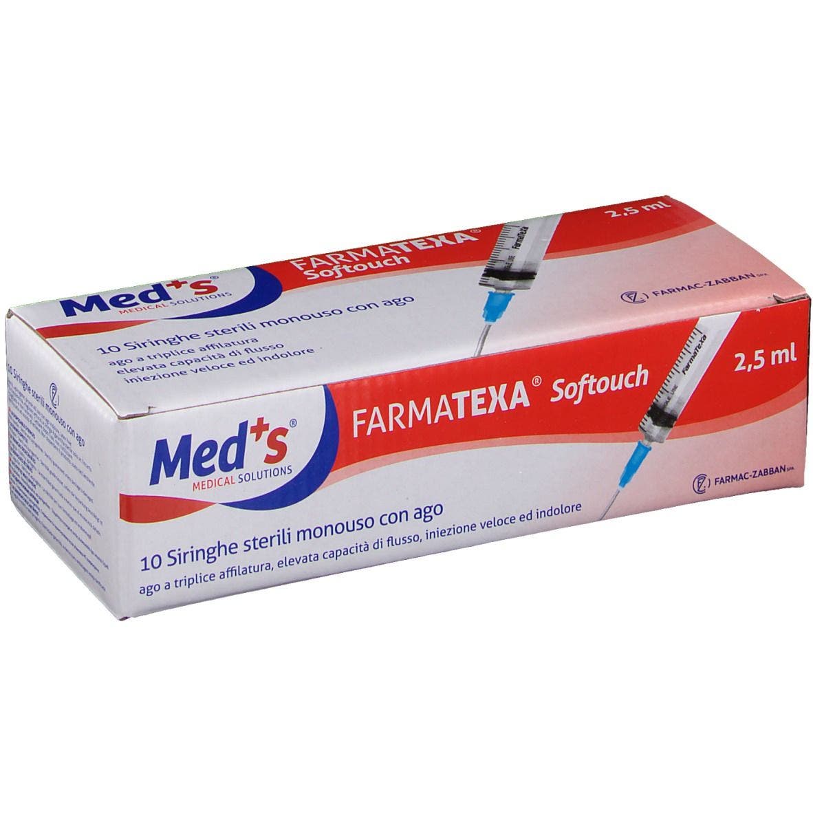 Meds Siringa 2.5ml 2G 10 Pezzi-1