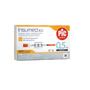 Siringa Pic Insumed 0,5ml G30 30Pezzi-1