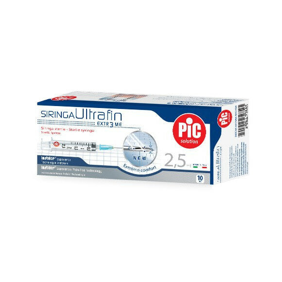 Pic indolor Siringhe Ultrafin 2.5ml nuova affilatura-2