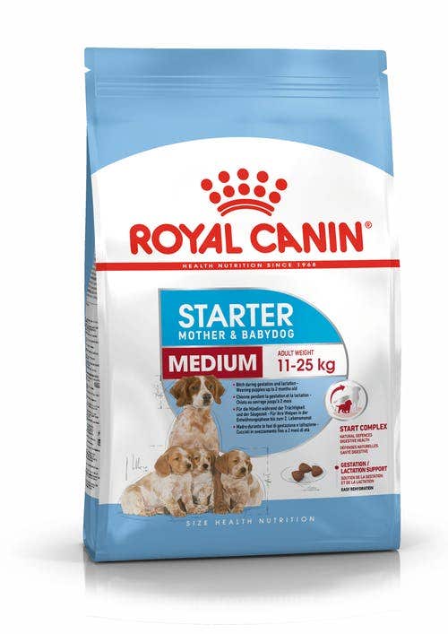 Royal Canin Starter Mother&Babydog Crocchette Per Cagne E Cuccioli Taglia Media Sacco 4kg-1