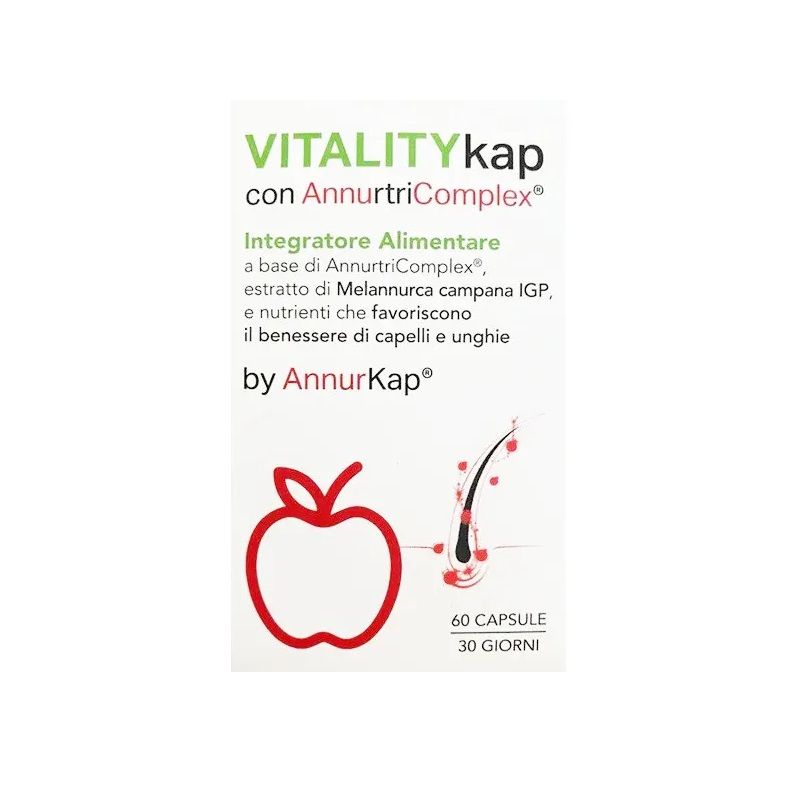 Vitalitykap per il benessere di capelli e unghie 60 capsule-1