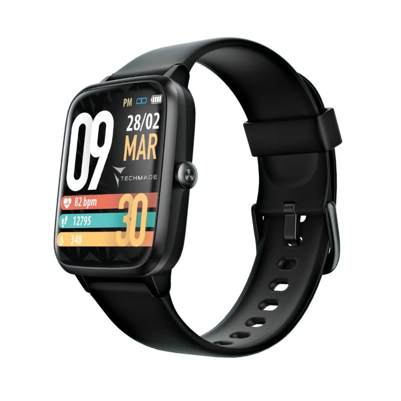 Techmade Smartwatch Sport Con GPS Integrato Colore Black-2