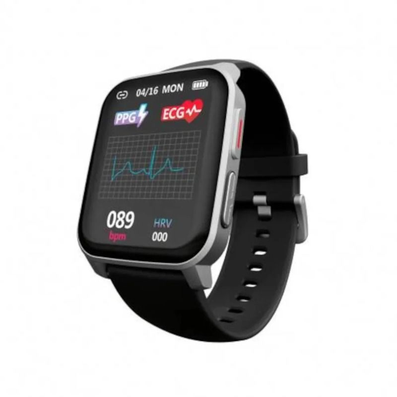Techmade Techfeel Smartwatch 1.72” Black Silver-1