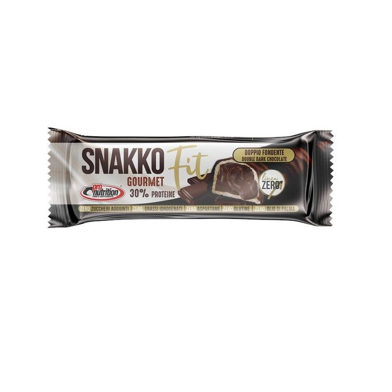 ProNutrition Snakko Fit Doppio Fondente barretta proteica 30g-1