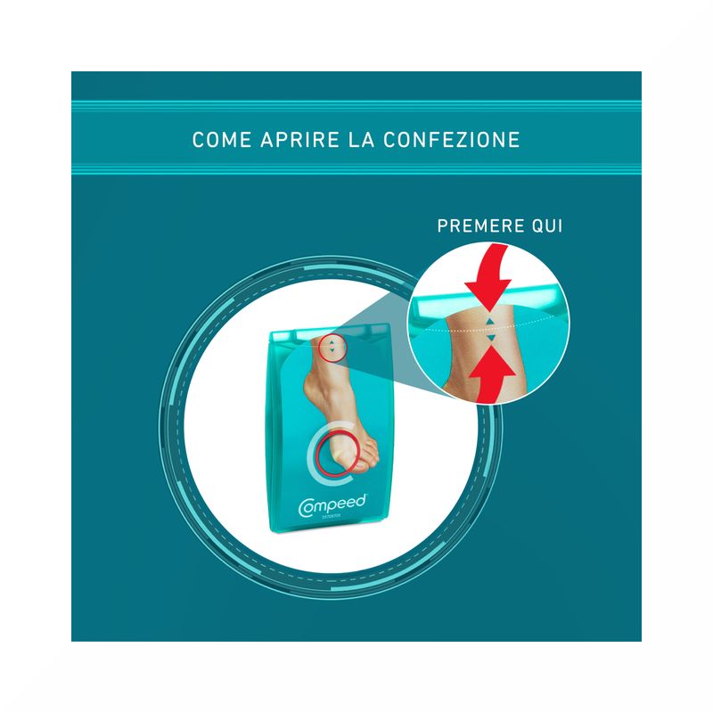 Compeed cerotti per vesciche di taglia piccola 6 pezzi-4