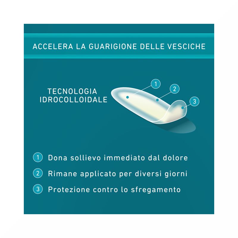 Compeed cerotti per vesciche di taglia piccola 6 pezzi-6