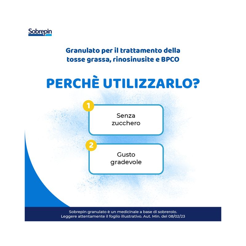 Sobrepin Granulato fluidificante 300 mg 24 bustine-2