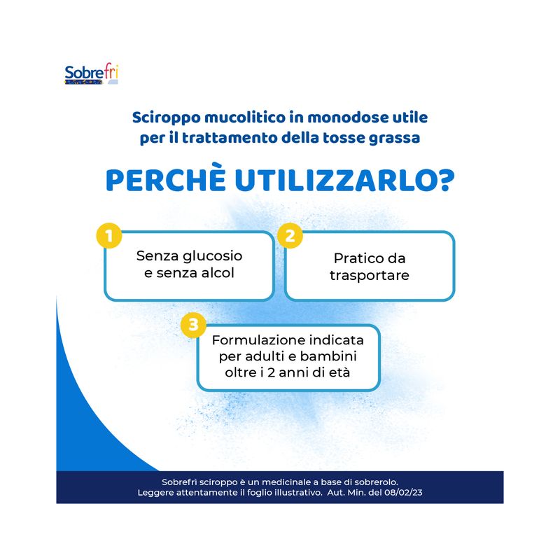 Sobrefri 40mg/5ml sciroppo 20 contenitori monodose da 5ml-2